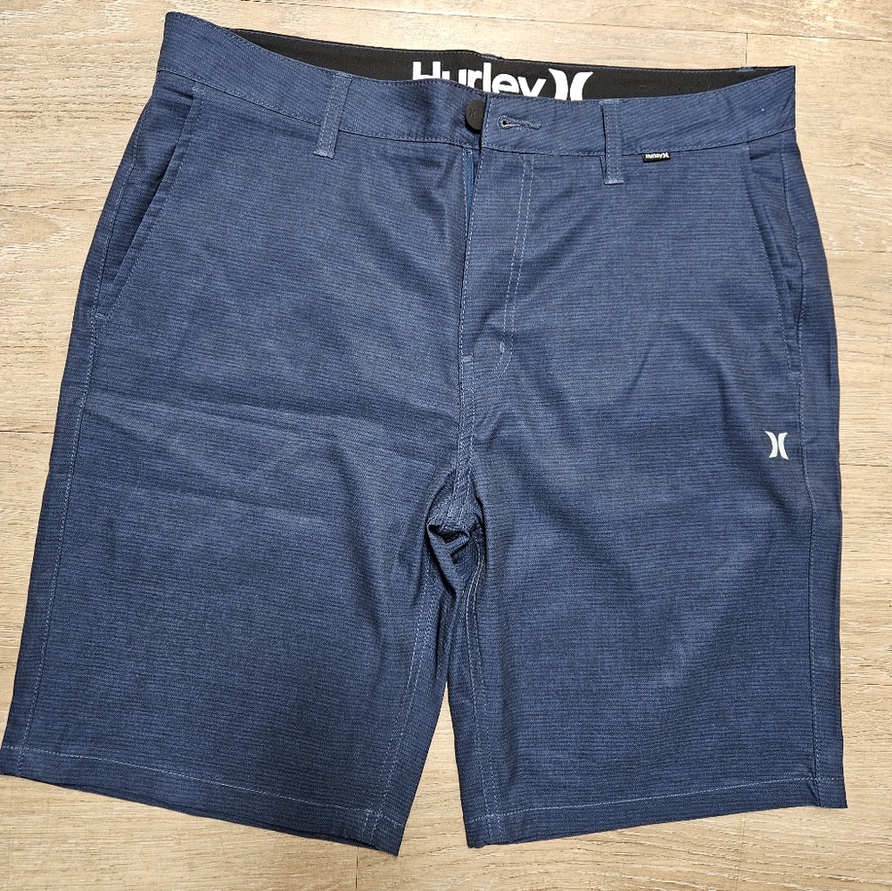 Hurley Blue Hybrid Shorts Versatile Style